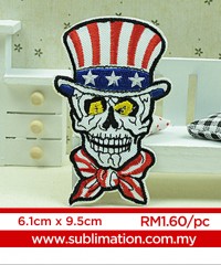 043 Embroidery Sticker